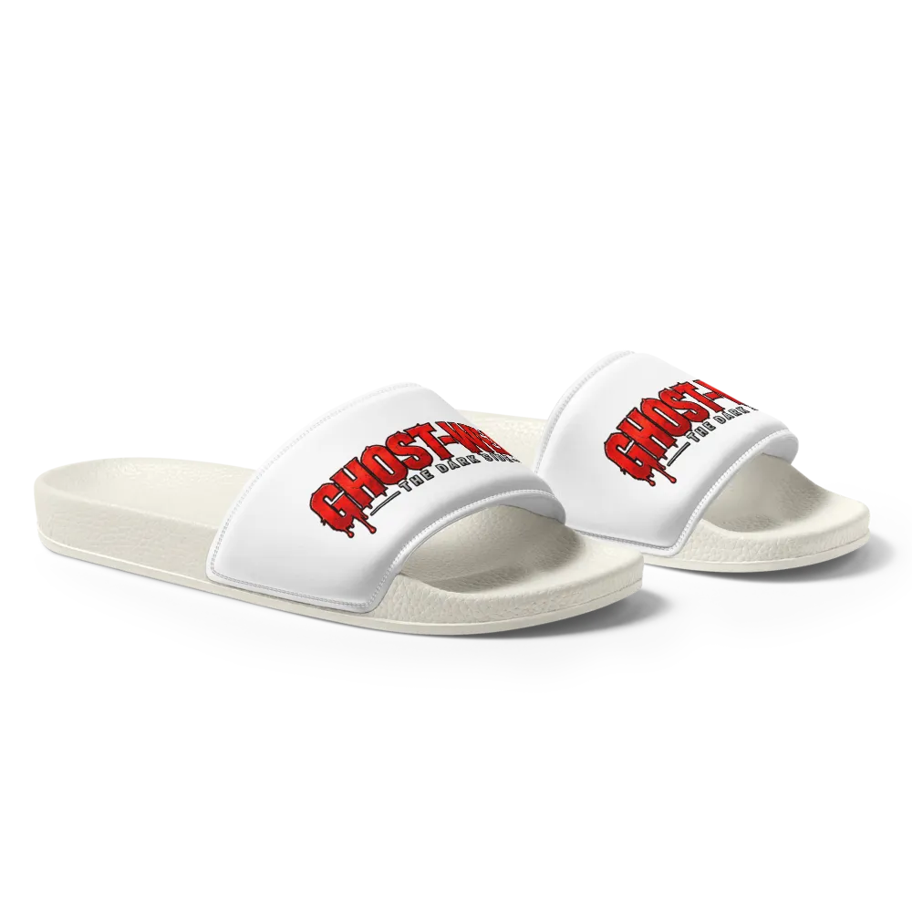 White GHOST-WEAR Men's Slides thumbnail 4