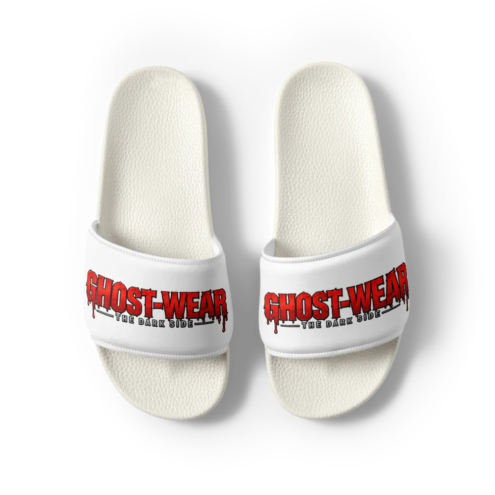 White GHOST-WEAR Men's Slides thumbnail 3