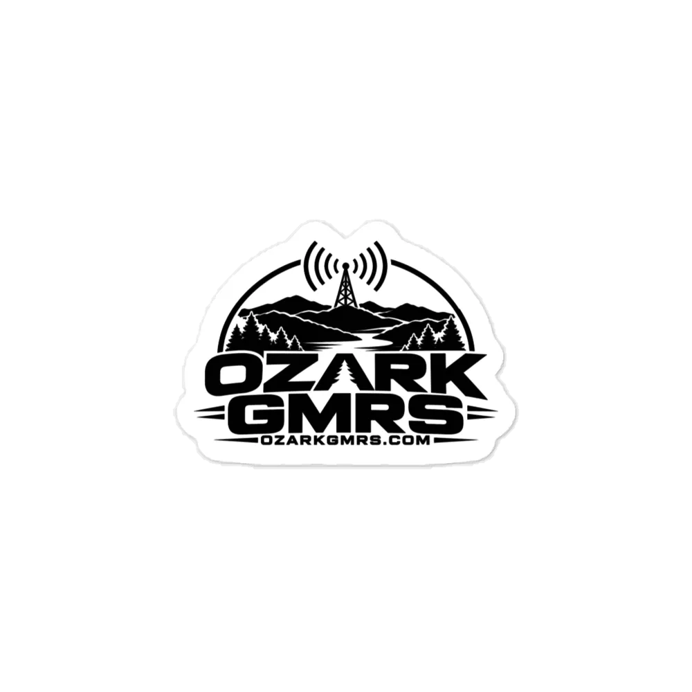 Ozark GMRS Kiss Cut Decal