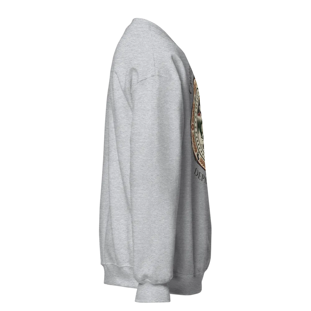 Cryptozoology Dept sweatshirt - dark text thumbnail 4