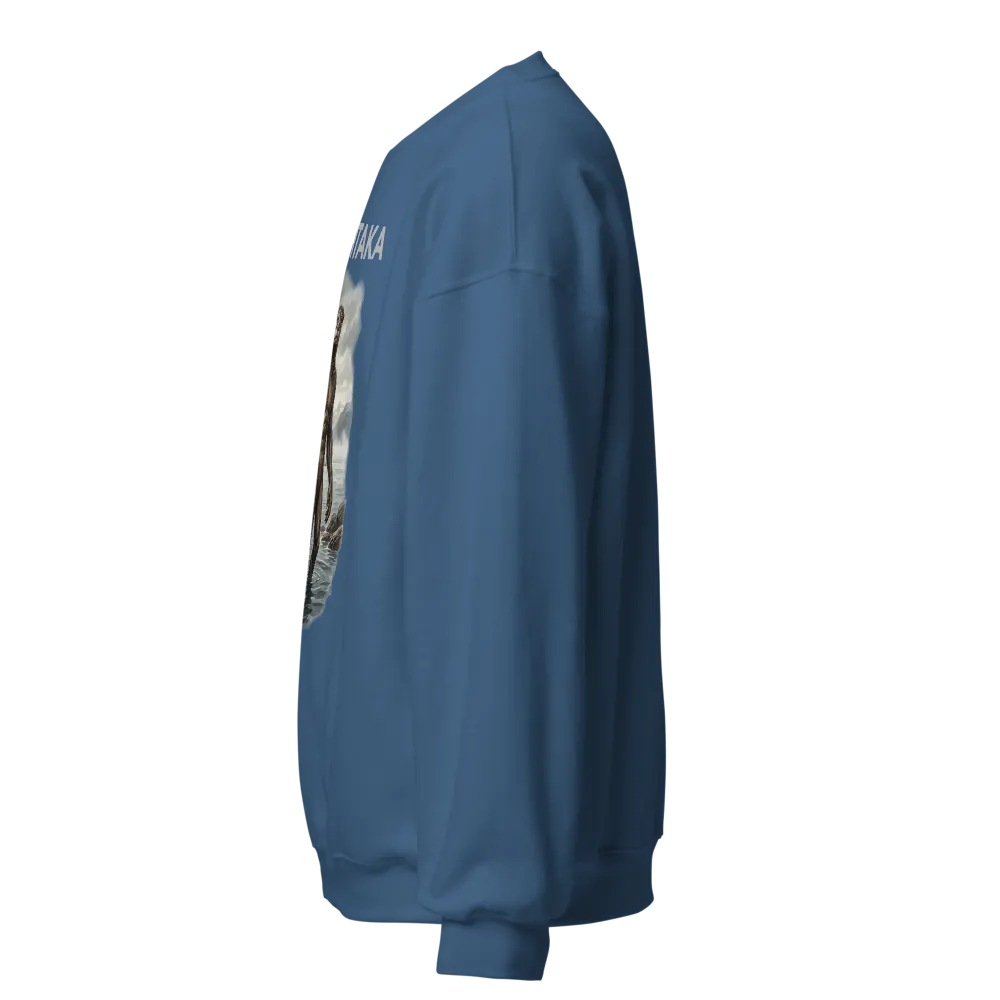 Kushtaka sweatshirt light text thumbnail 3