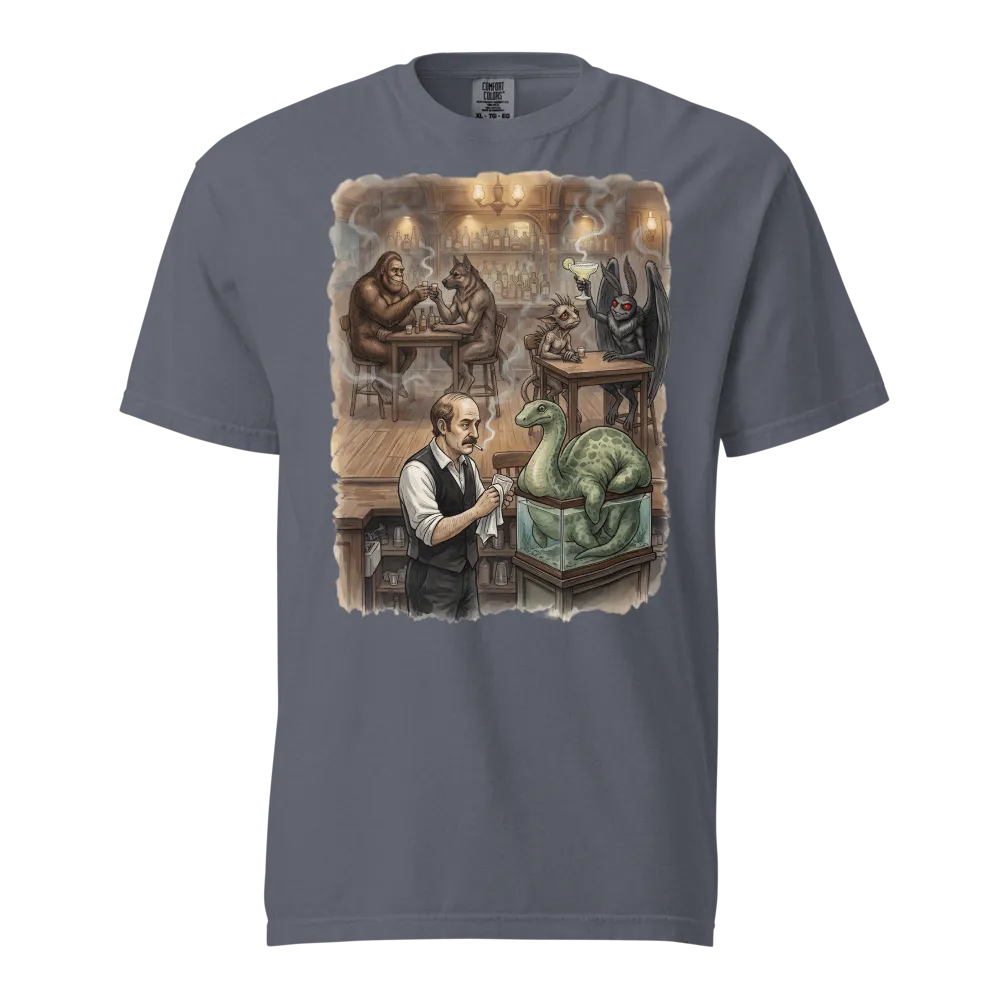 Cryptid Happy Hour t-shirt denim