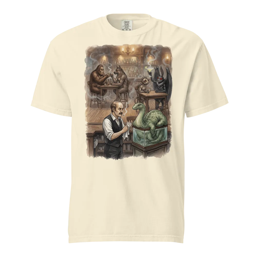Cryptid Happy Hour t-shirt ivory