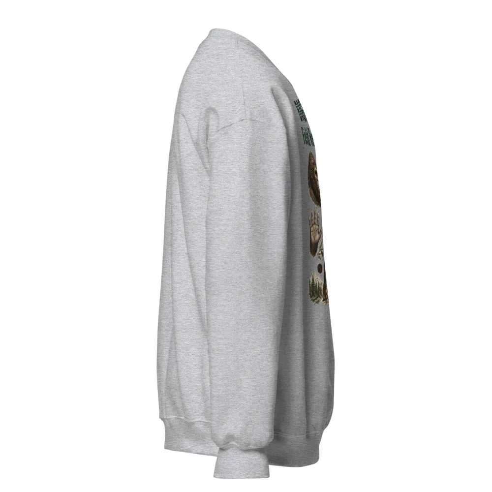 Bigfoot Field Research sweatshirt dark text thumbnail 4