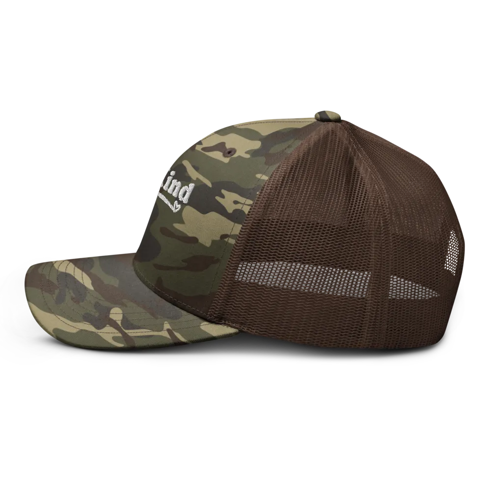 BE KIND CAMO HAT thumbnail 4