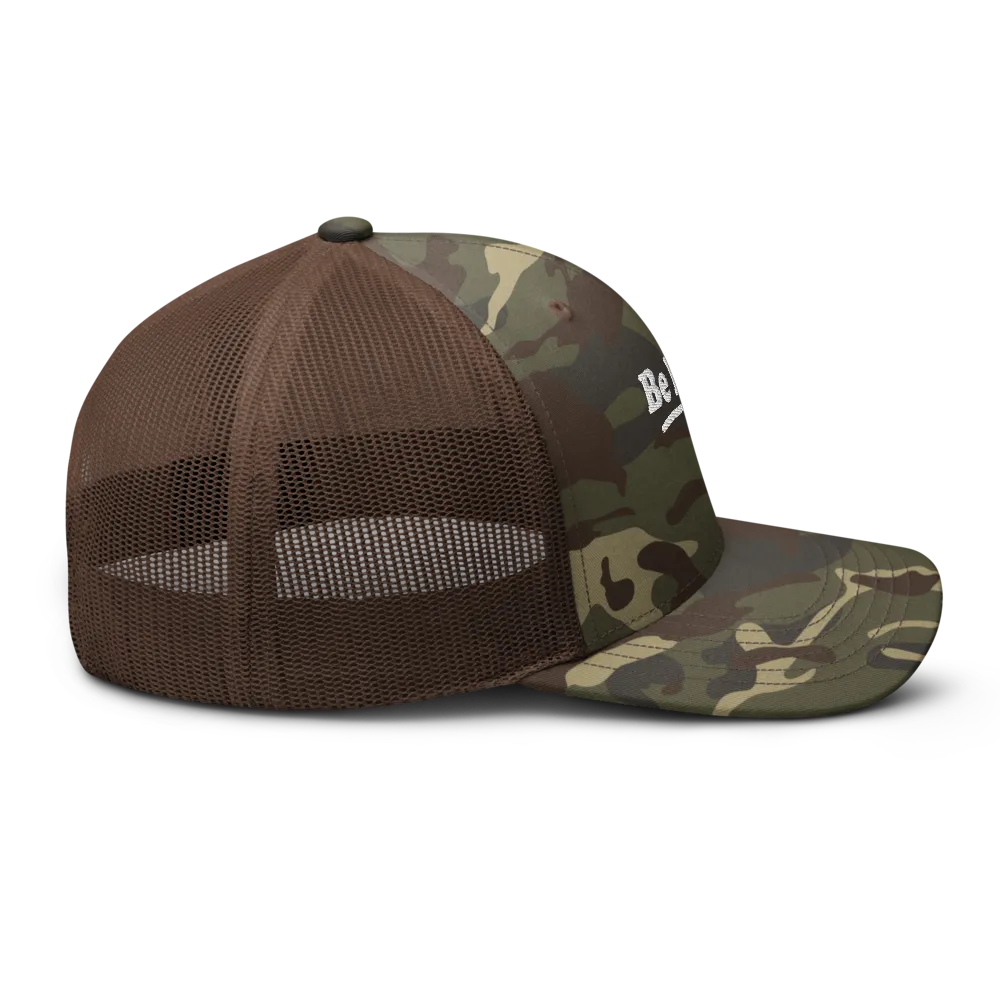 BE KIND CAMO HAT thumbnail 5