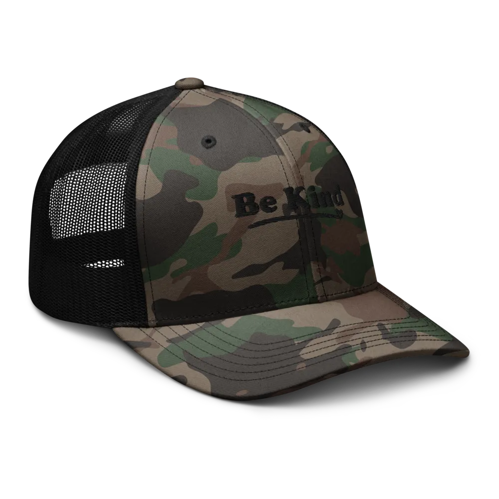 BE KIND CAMO HAT thumbnail 6