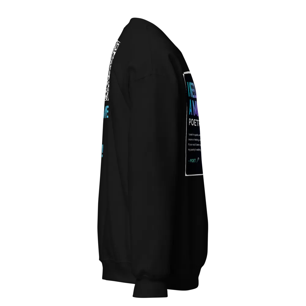 I NEED A MIC POETRY SWEATER  thumbnail 3