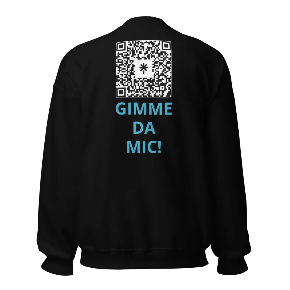I NEED A MIC POETRY SWEATER  thumbnail 4