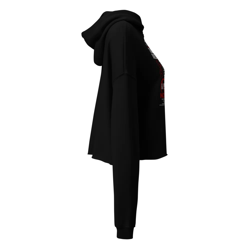 Womens cropped hoodie Bella canvas 7502 thumbnail 3