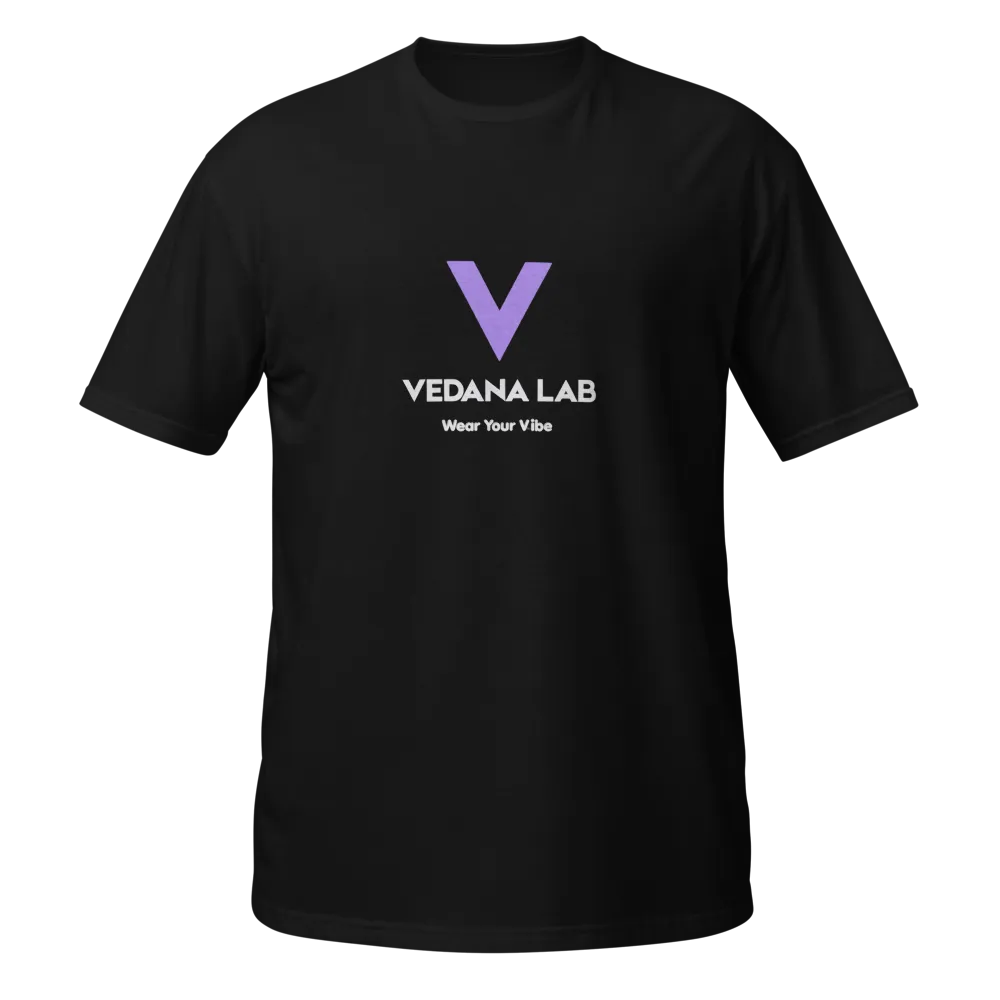 VEDANA LAB Signature T-Shirt — Black thumbnail 3