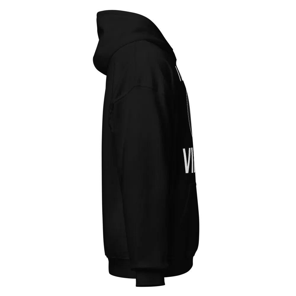 I Love Vinyl Hoodie - Black thumbnail 4
