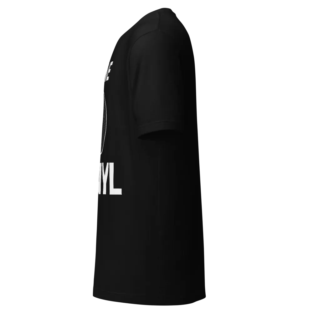 I Love Vinyl T-Shirt - Black thumbnail 3