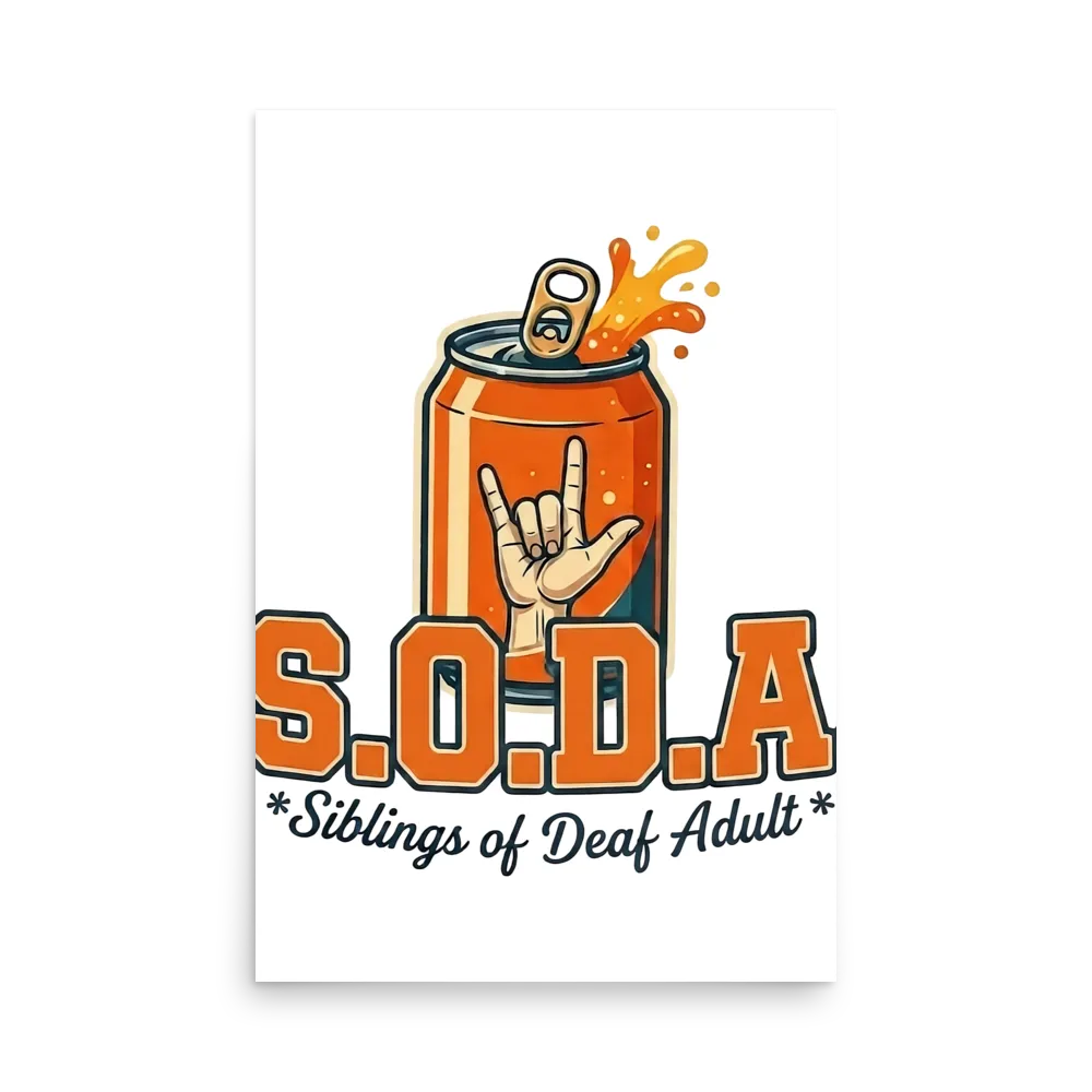 SODA Matte Paper Poster thumbnail 2
