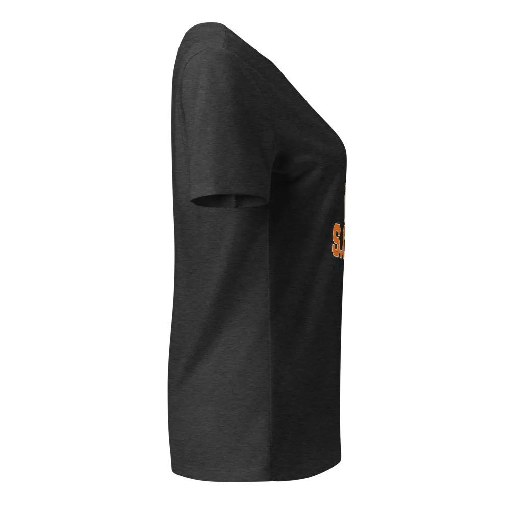 SODA Women's Relaxed V-Neck Tee thumbnail 4