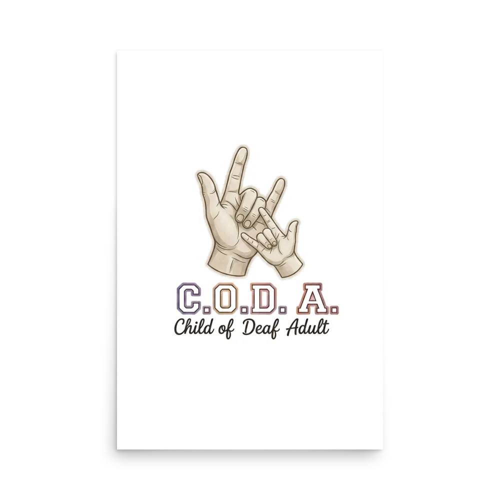 CODA Enhanced Matte Paper Poster thumbnail 2