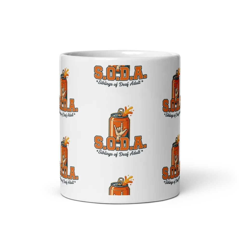 SODA White Glossy Mug thumbnail 2