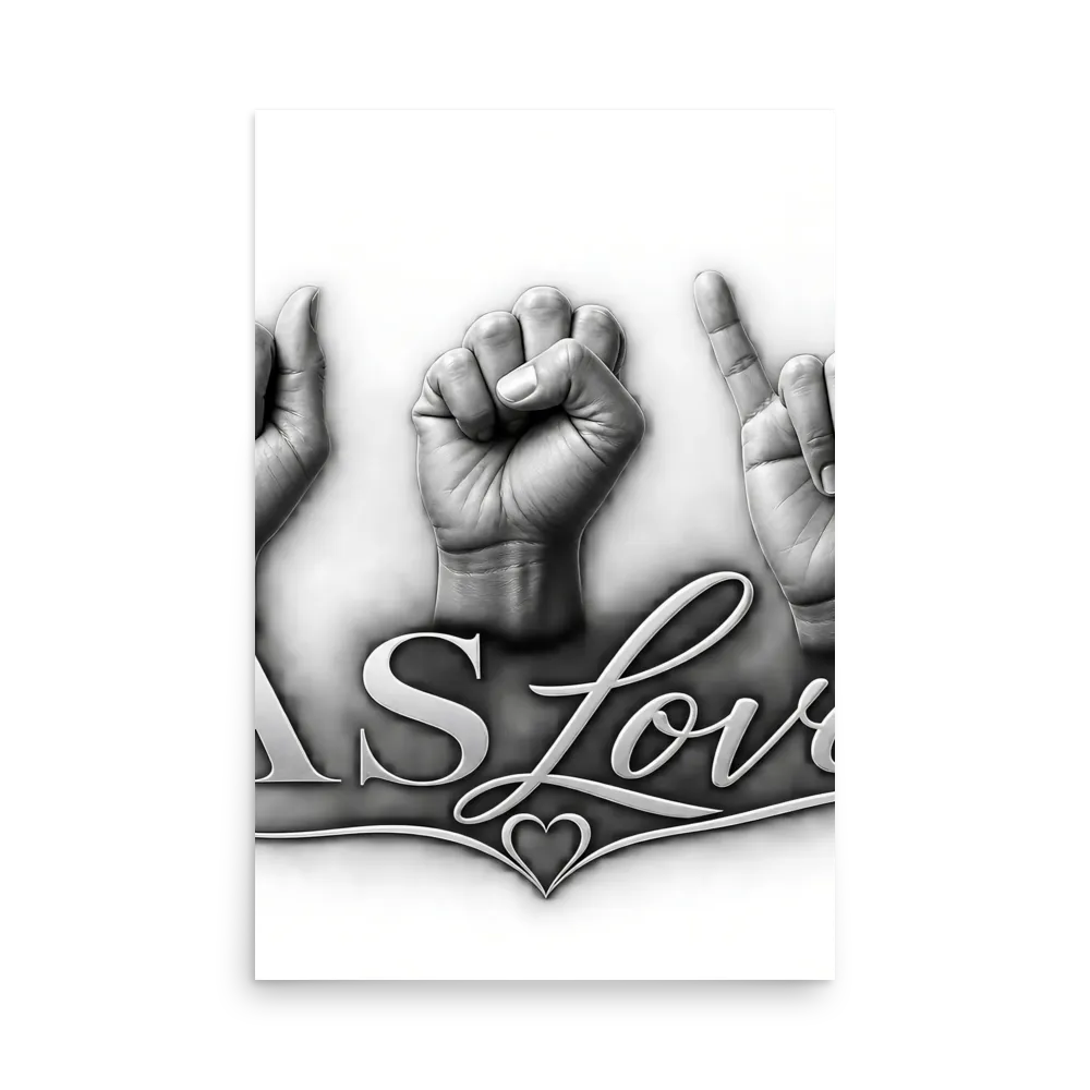 ASLove Enhanced Matte Paper Poster thumbnail 2
