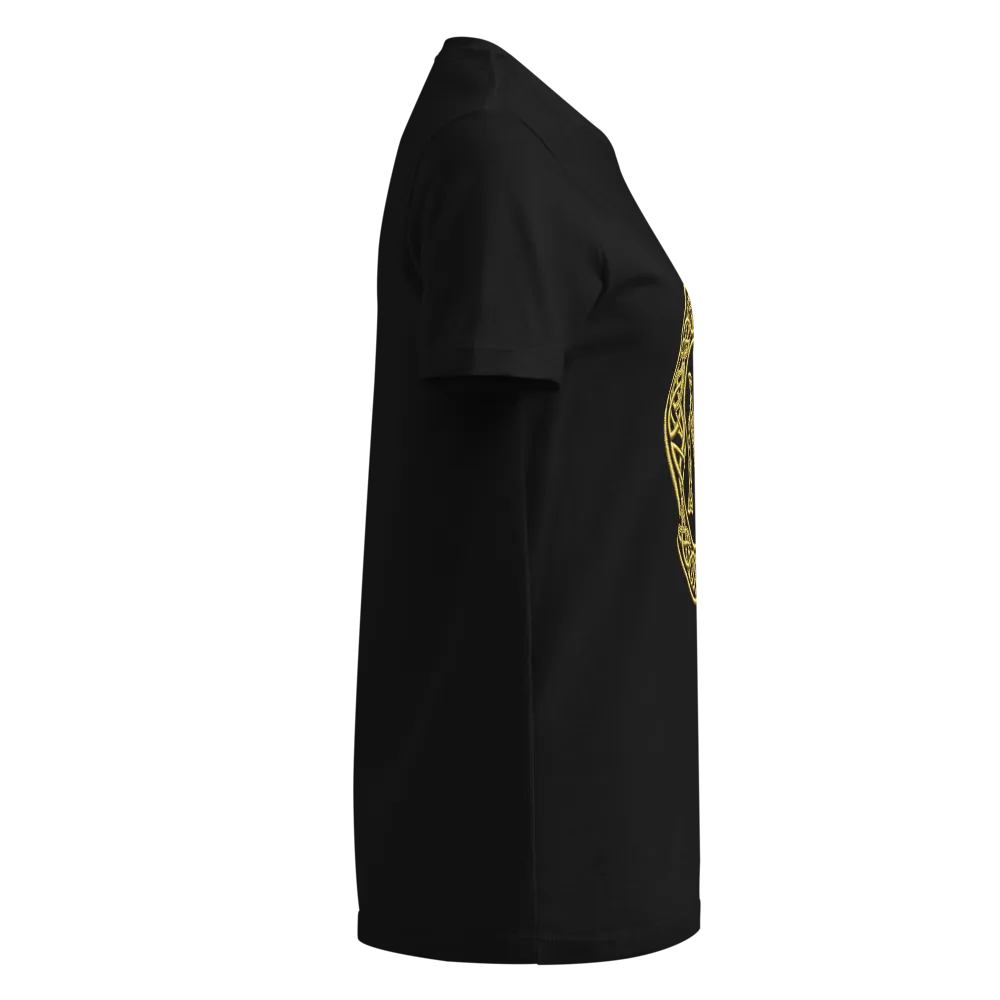 Until Valhalla Shieldmaiden Tee - Gold N thumbnail 4