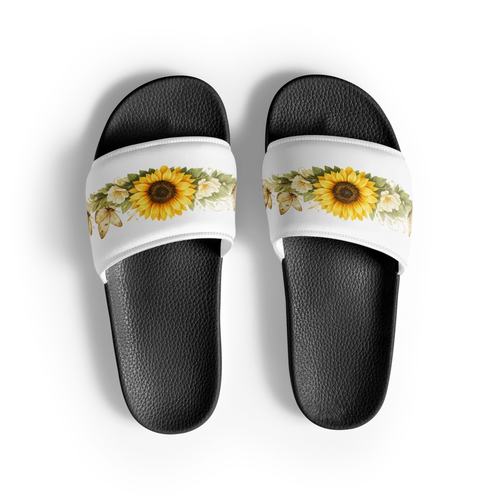 Golden Bloom Couture Luxe Slides vireon  thumbnail 2