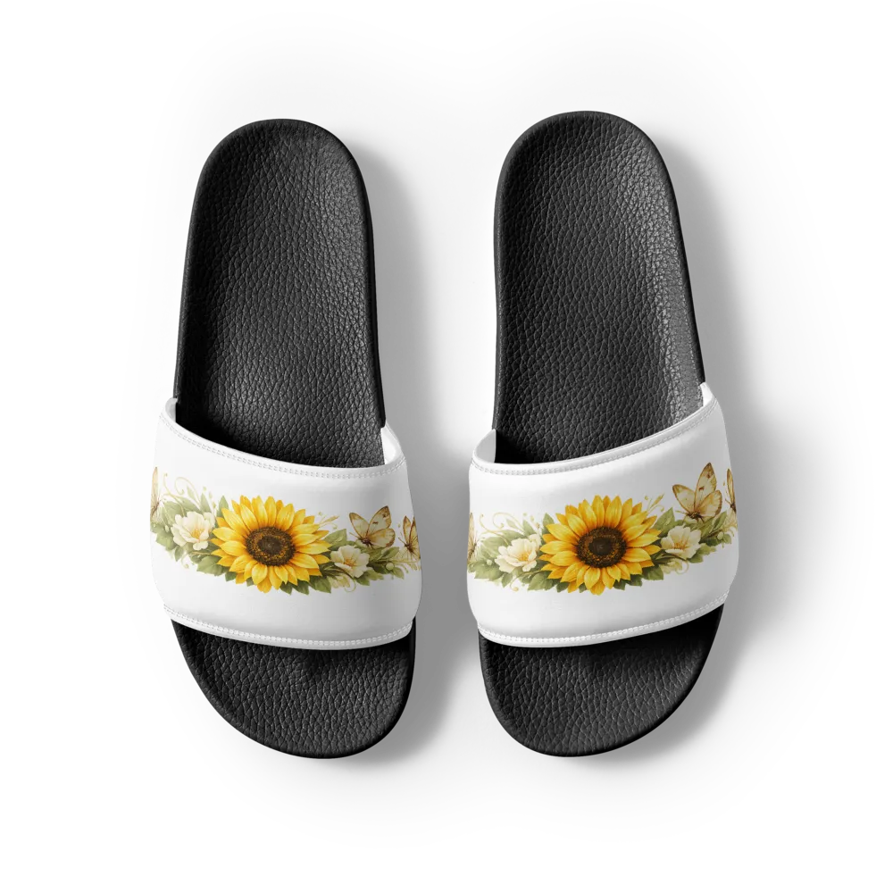Golden Bloom Couture Luxe Slides vireon  thumbnail 3