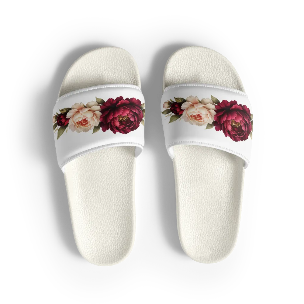 Peony Noir Éclat Luxury Women’s Slippers thumbnail 2