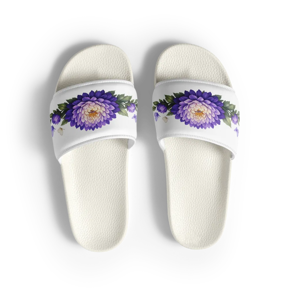 Aster Éclat Floral Women’s Luxury Slides thumbnail 2