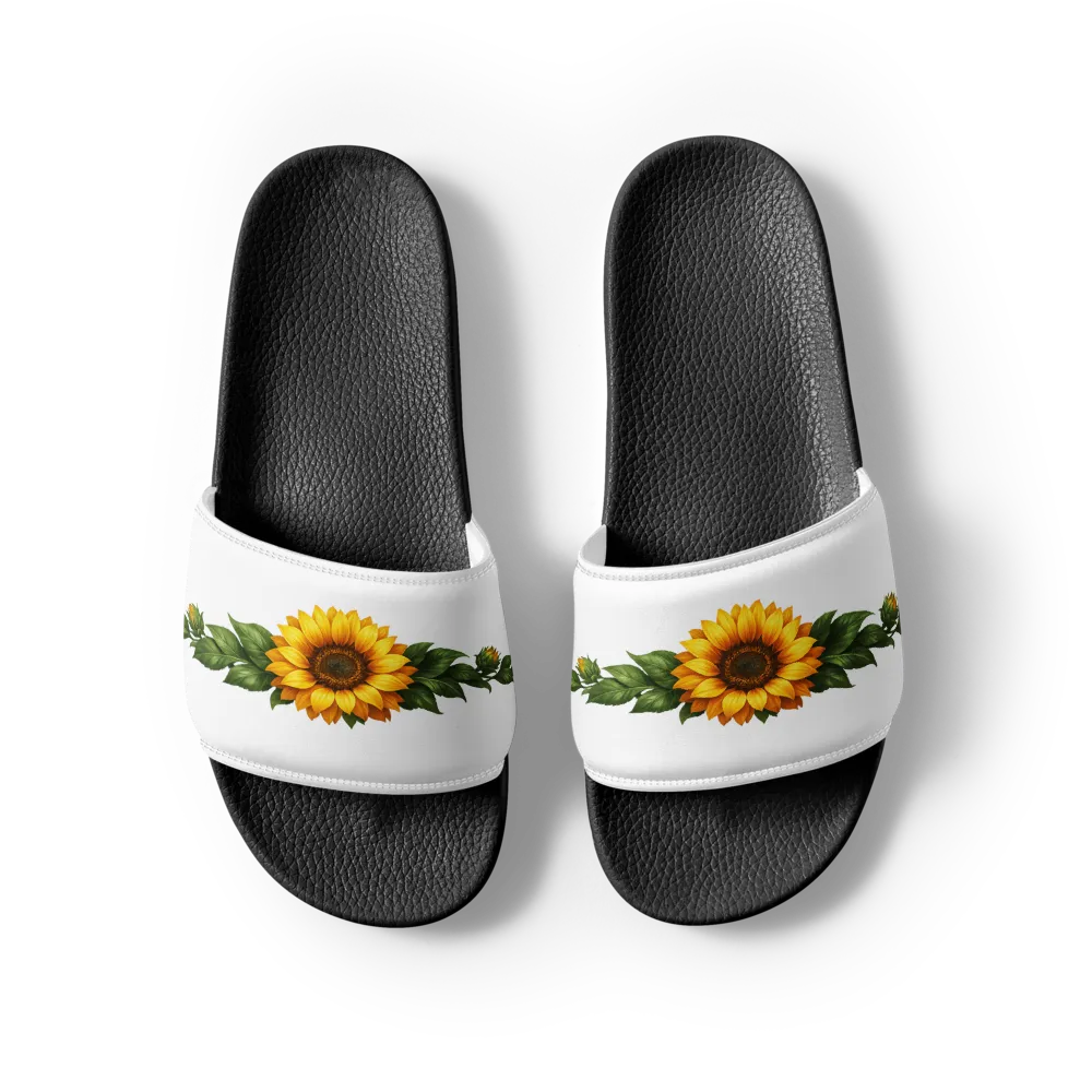 Sunflower Éclat Luxury Botanical Women’s Slides thumbnail 4