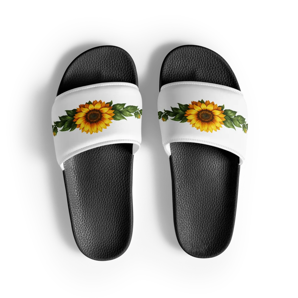 Sunflower Éclat Luxury Botanical Women’s Slides thumbnail 2