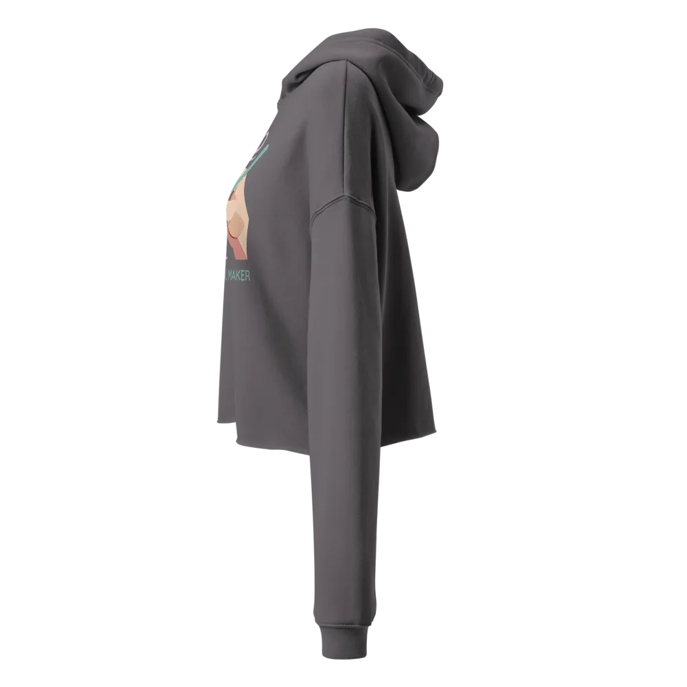 The Mindful Maker Cropped Hoodie thumbnail 3