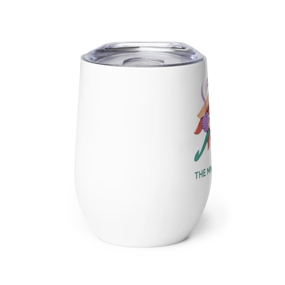 The Mindful Maker Wine Tumbler thumbnail 2