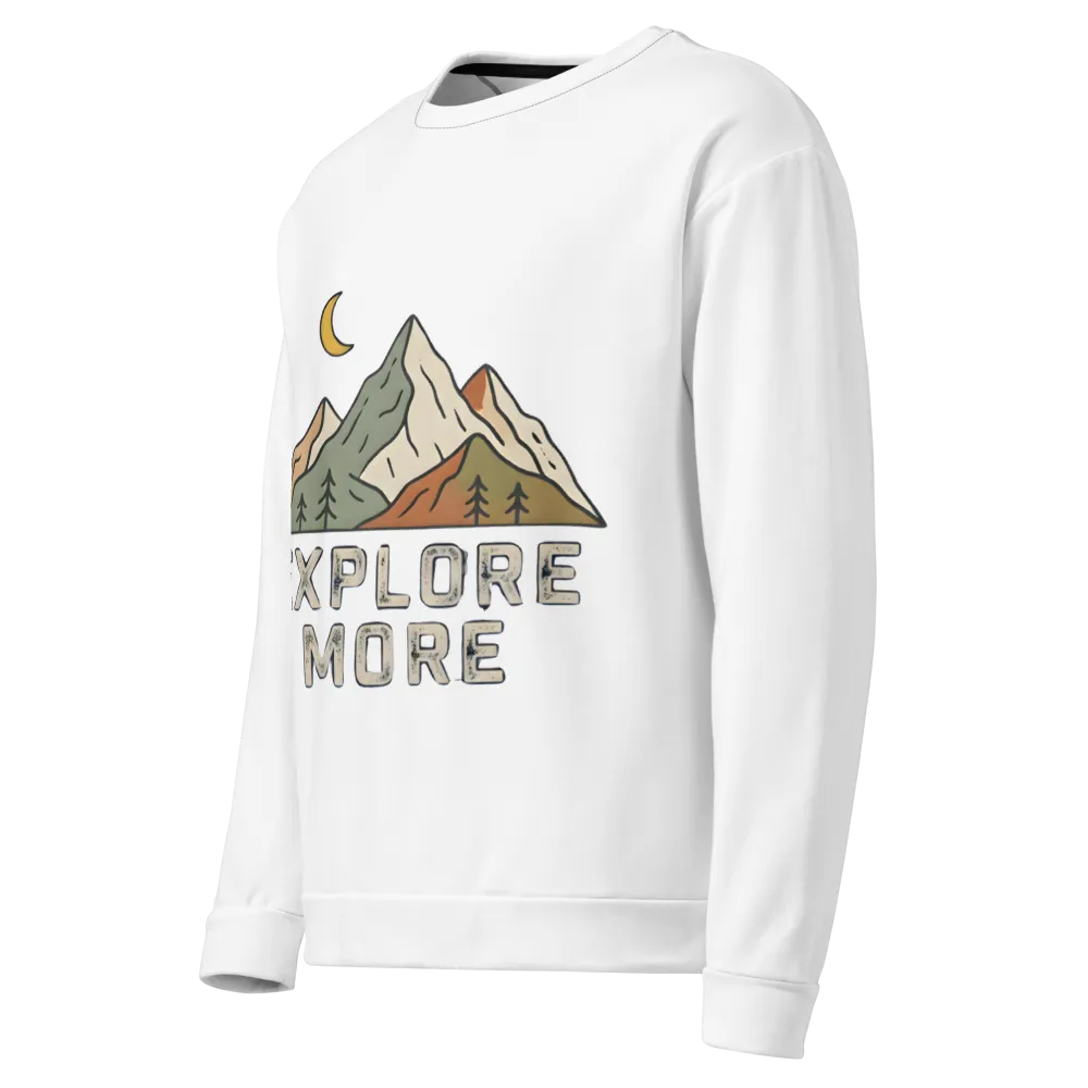 Explore More Mountain Adventure Unisex T-Shirt thumbnail 3