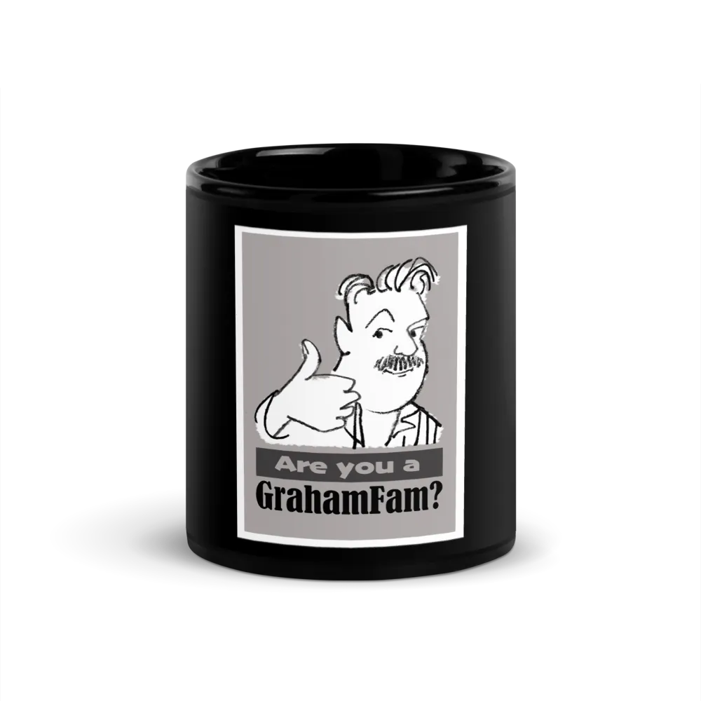 Grahamfam Black Mug thumbnail 2