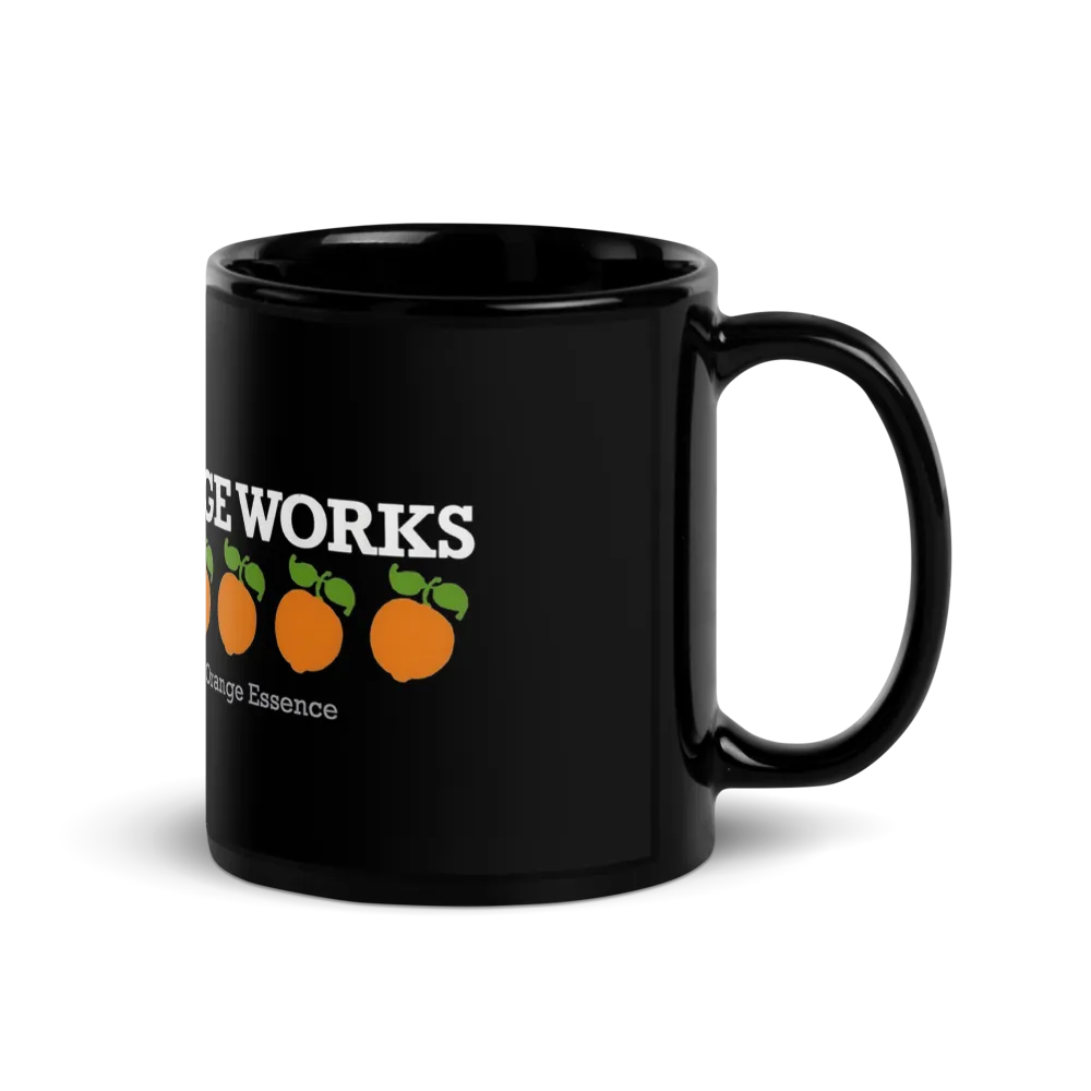 Jessup Orange Works Candle Black Mug thumbnail 3