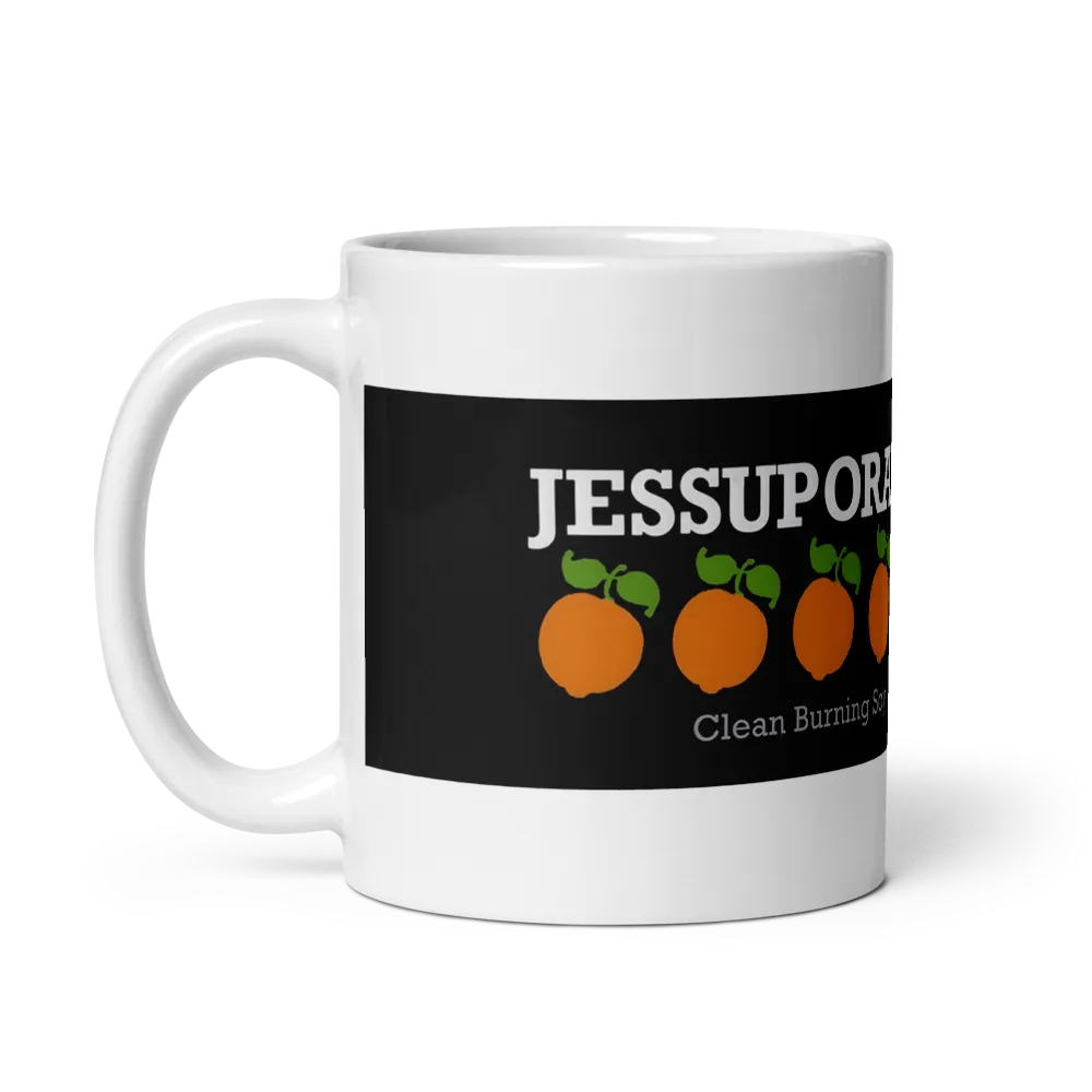 Jessup Orange Works Candle White Mug thumbnail 3
