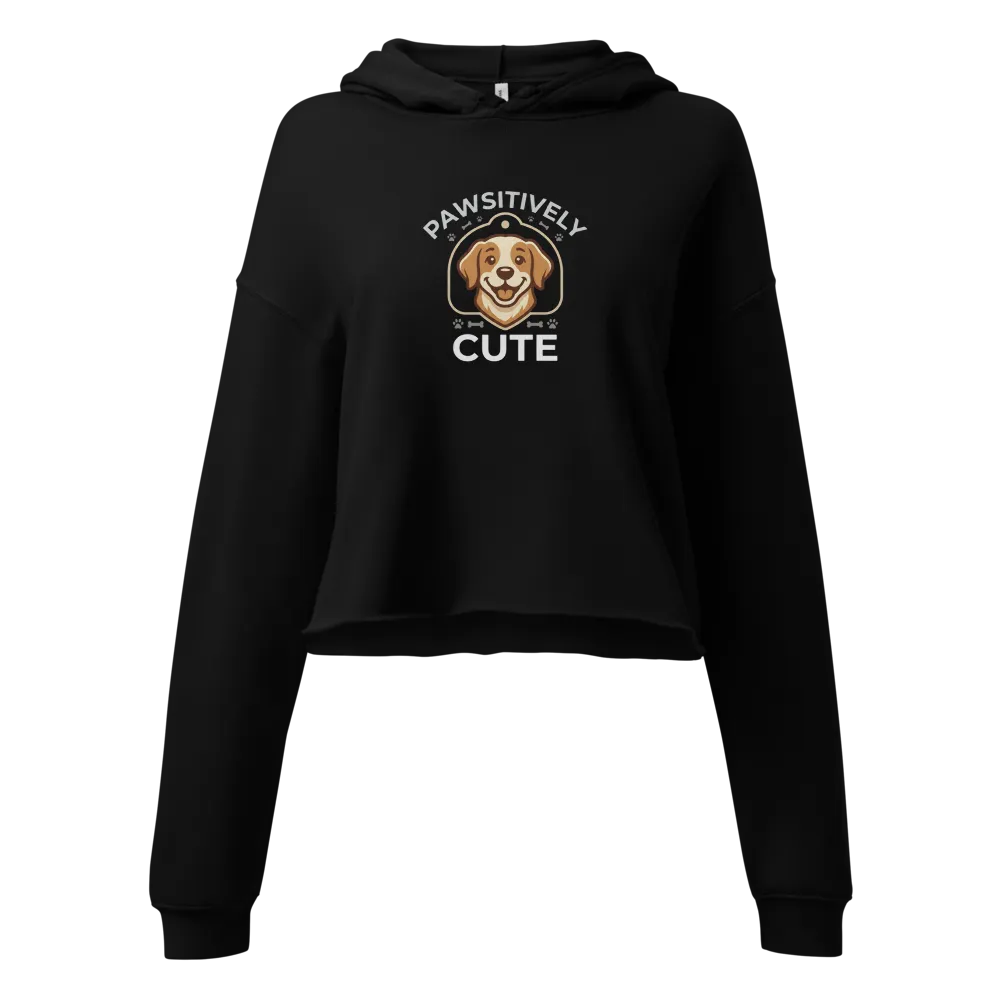 Women's cropped hoodie
