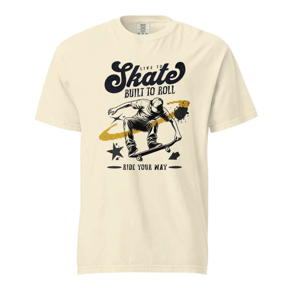 Live to Skate Built to Roll Vintage