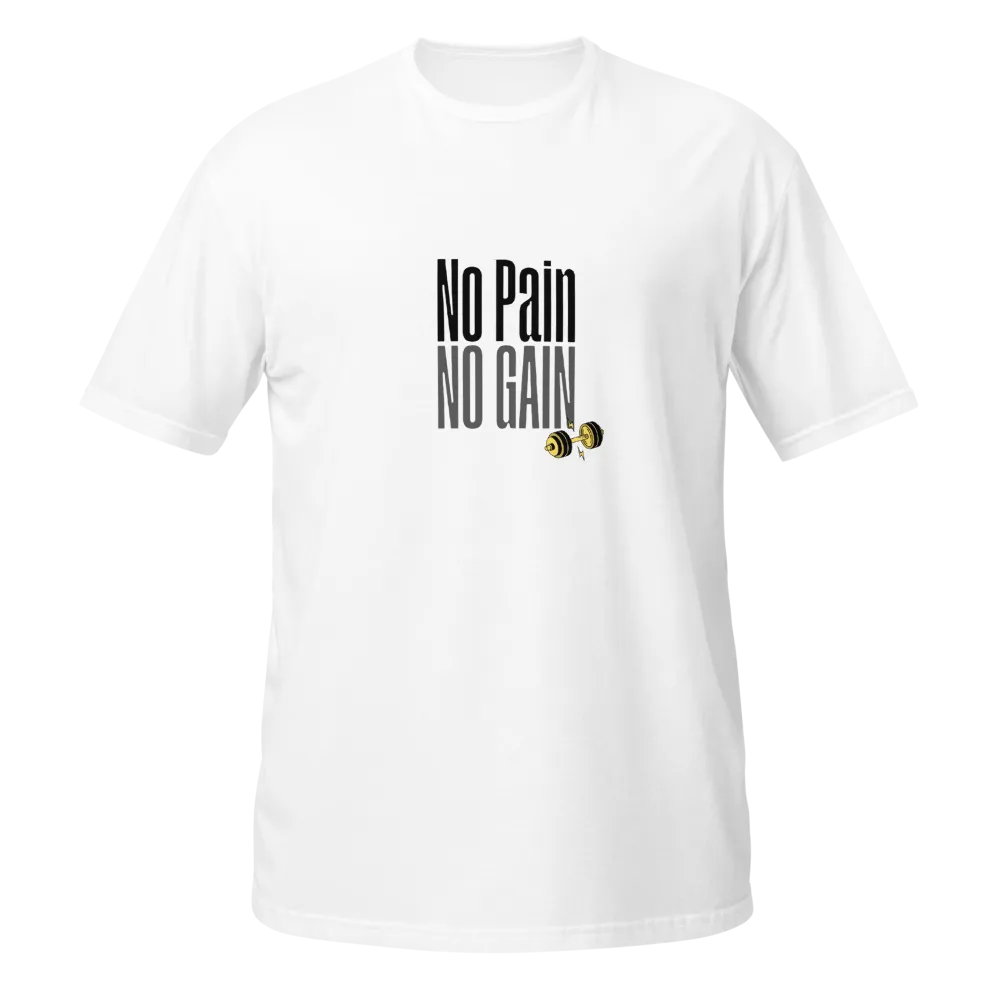 "No Pain No Gain" Men's Gym & Fitness T-SHIRT