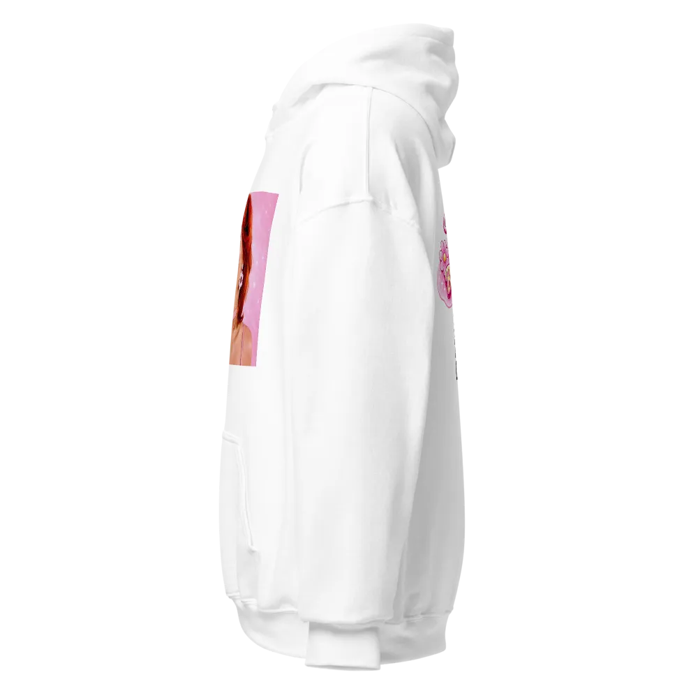 April Dayze White Hoodie thumbnail 2