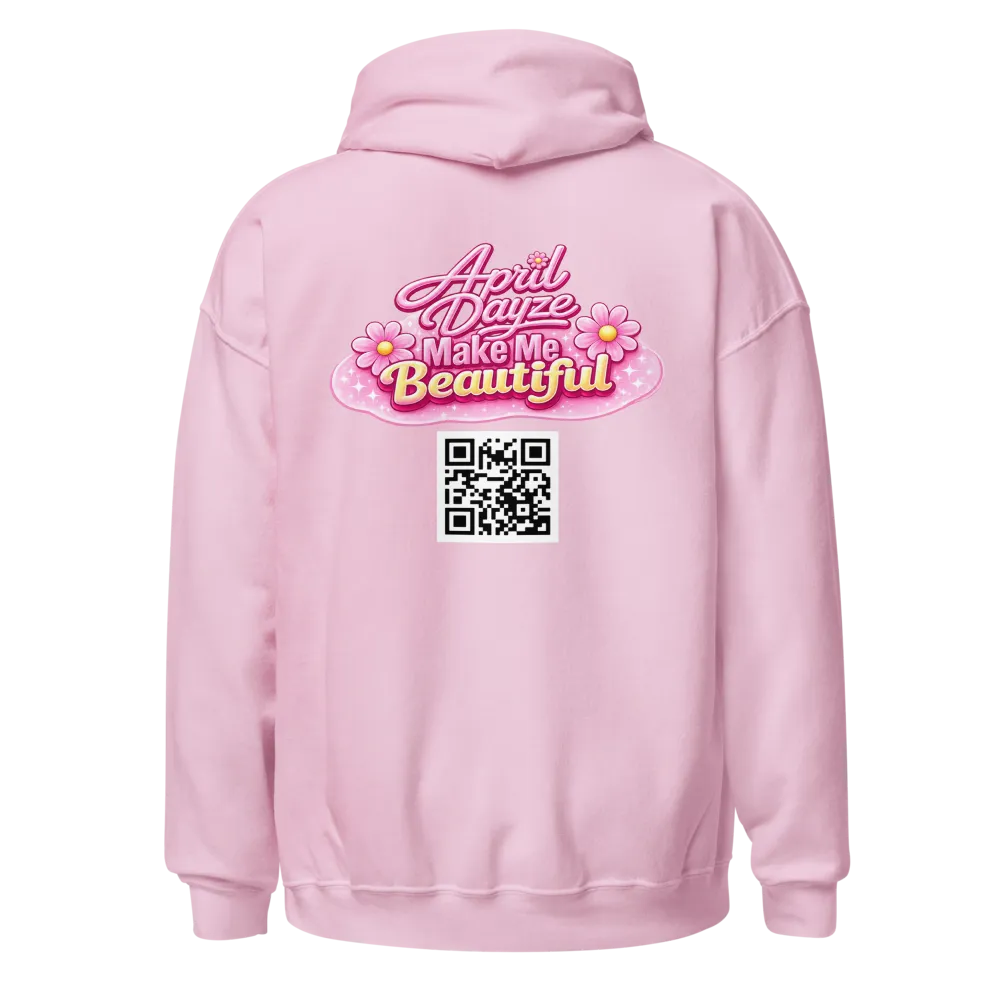 April Dayze Pink Hoodie thumbnail 4