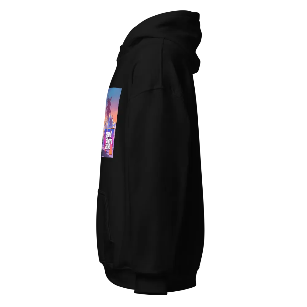 GTA 6 Unisex Blend Hoodie GTA IV Hoodie thumbnail 3