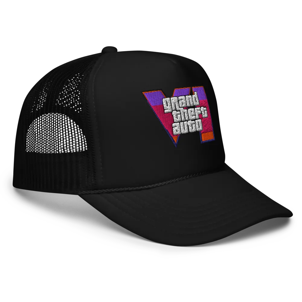 GTA 6 Baseball Cap  Grand Theft Auto VI Facing cap thumbnail 3