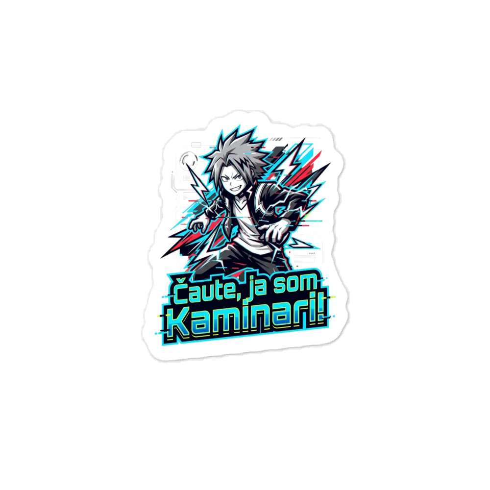 Kaminari Nálepka – Čaute, ja som Kaminari