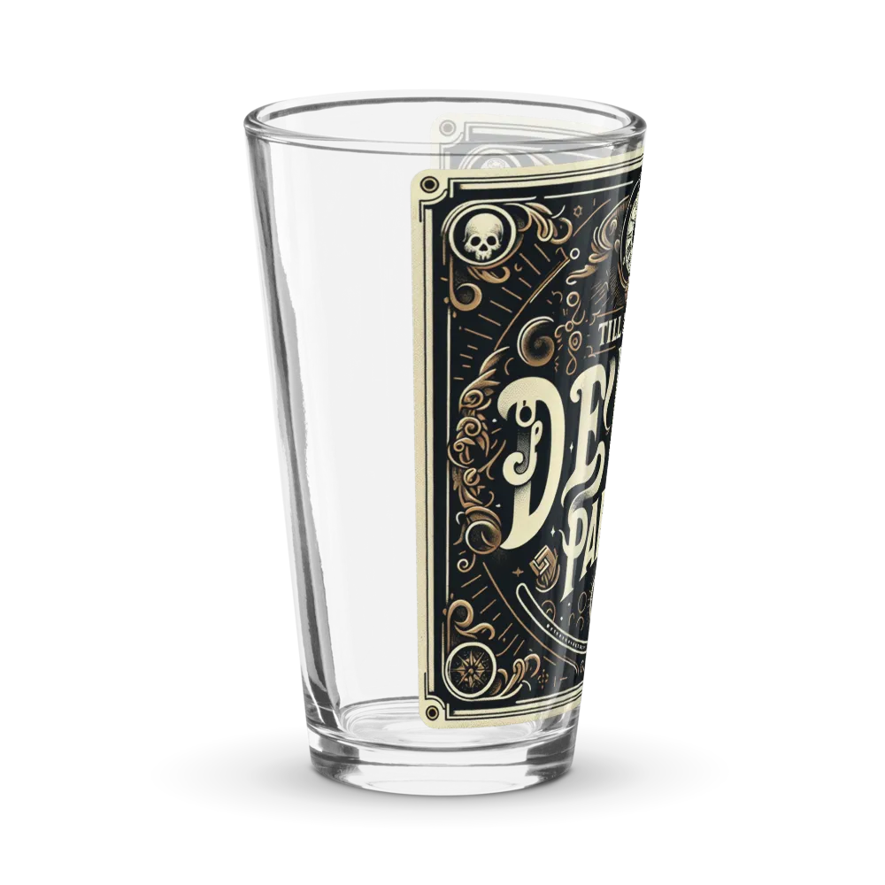 Till death pint Glass thumbnail 3