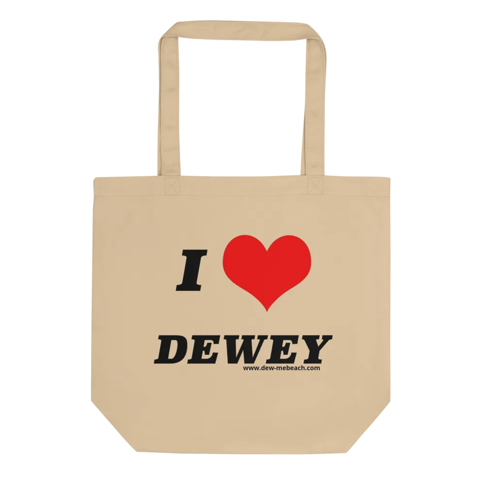 I ❤️ Dewey the tote bag thumbnail 2