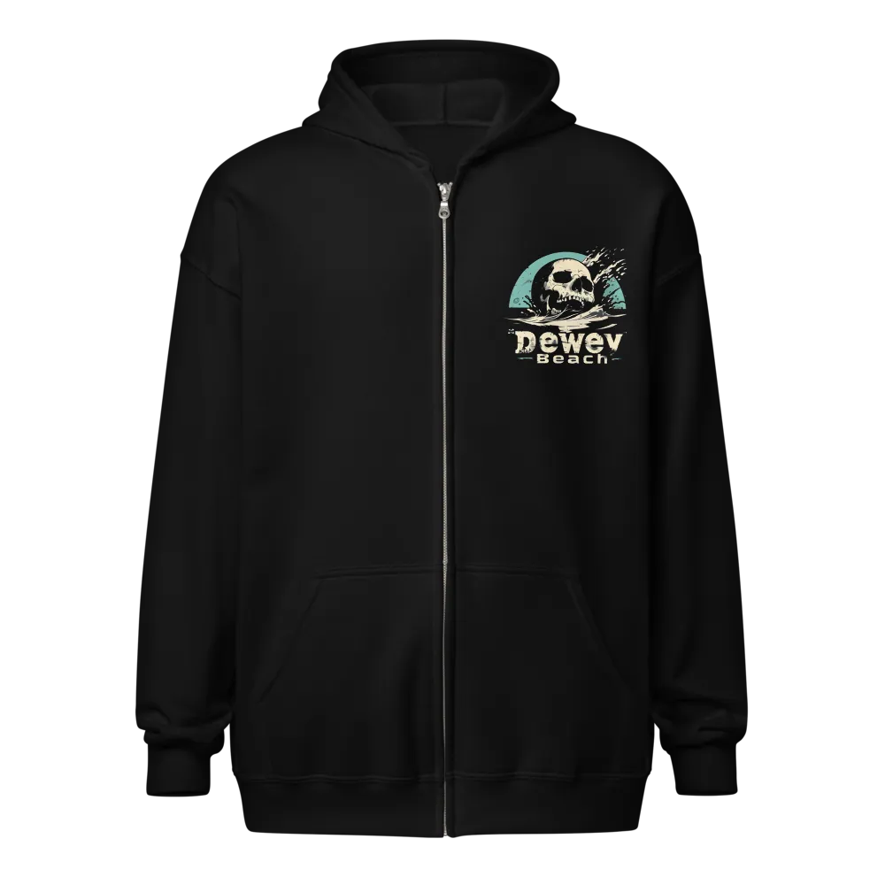 The Dewey skull zip up thumbnail 2