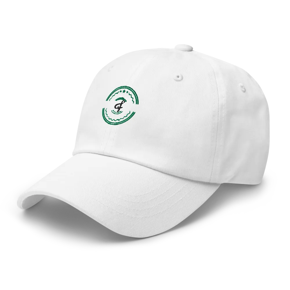 Faceout Classic Dad Hat – White thumbnail 3