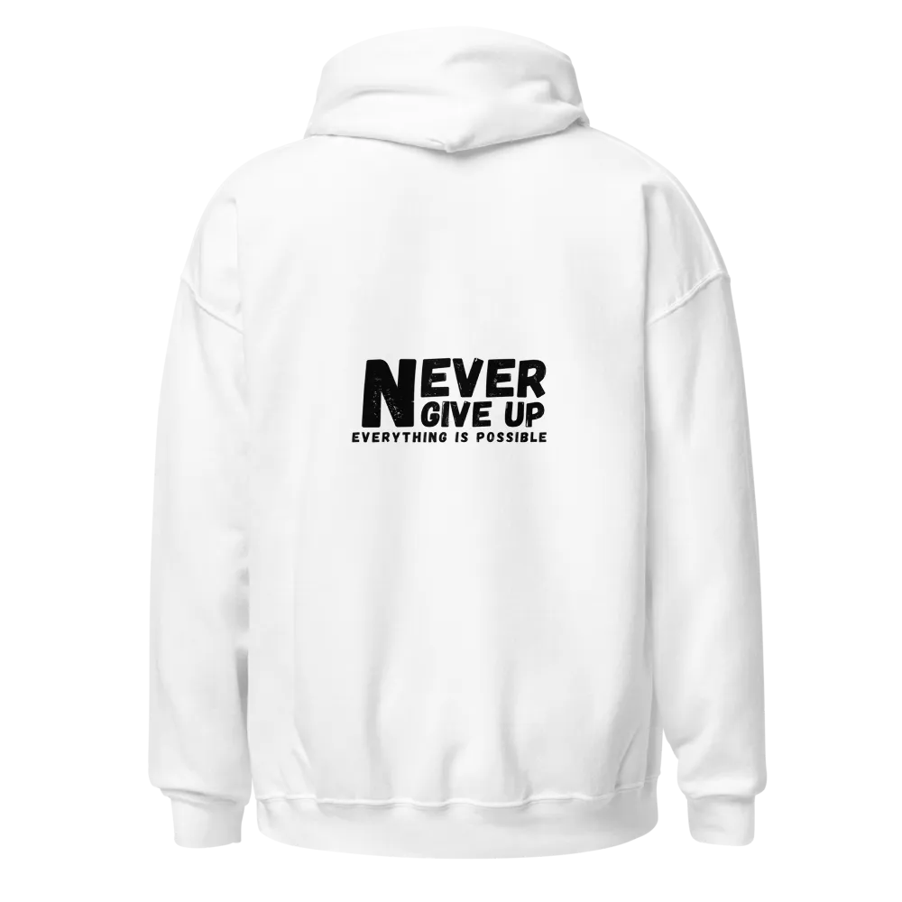 Classic White Graphic Unisex Hoodie thumbnail 2