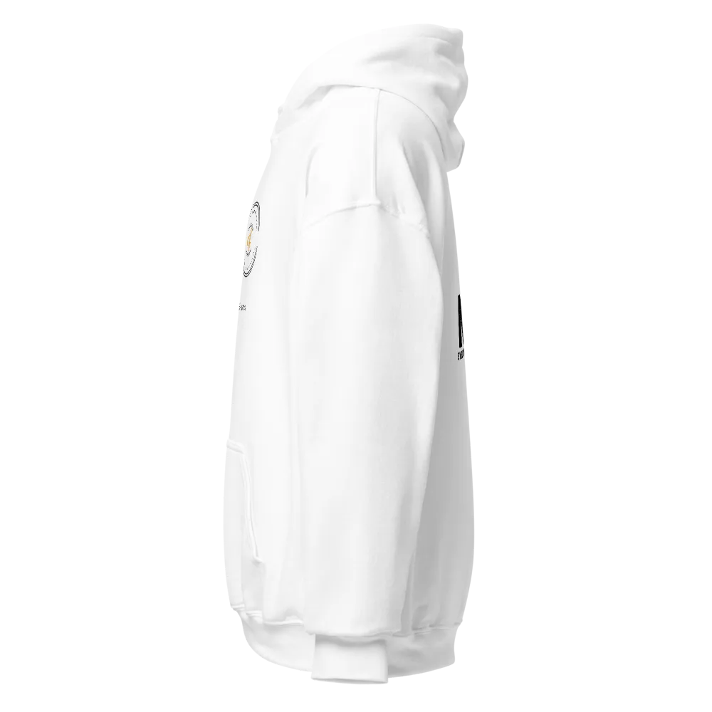 Classic White Graphic Unisex Hoodie thumbnail 3