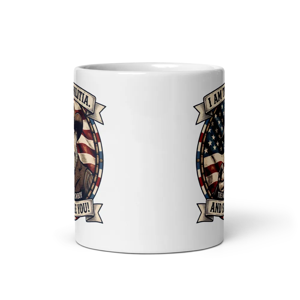 White Militia One Coffee Mug thumbnail 2